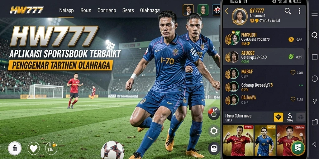 Tampilan gameplay HW777 yang menarik dalam taruhan olahraga.
